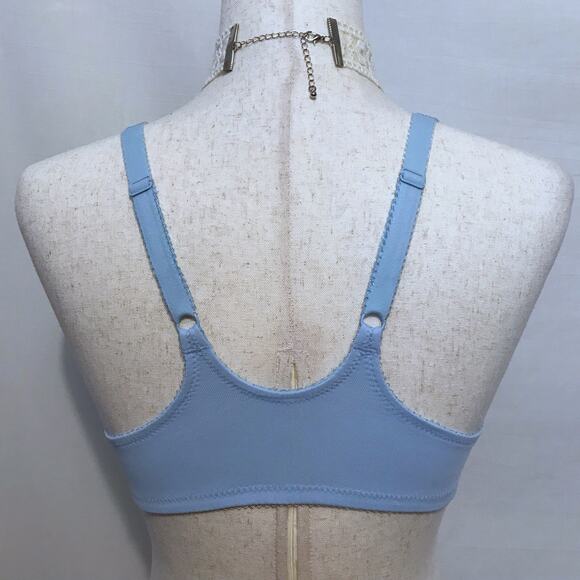 Wacoal NWT Blue Front Close Bra Women 34B - Picture 5 of 12